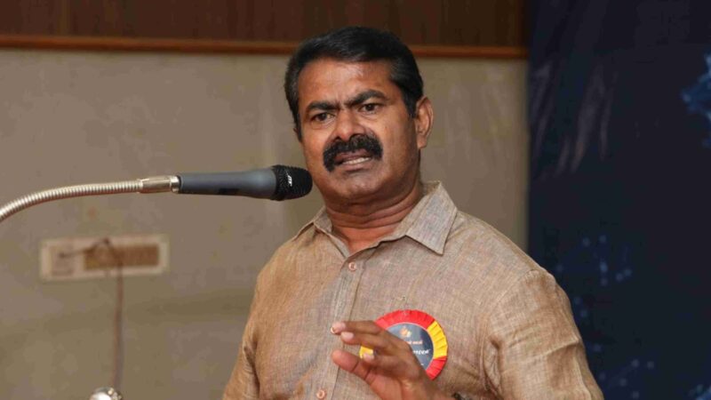 ஹிஜாப் தடைக்கெதிரானப் போராட்டத்தில் பங்கேற்றுப் பேசிய தமிழ்நாடு தவ்ஹீத் ஜமாஅத்தின் நிர்வாகிகளைக் கைதுசெய்வதா? இதுதான் திமுக அரசின் சமூக நீதியா? நாம் தமிழர் கட்சி சீமான் கண்டனம் |