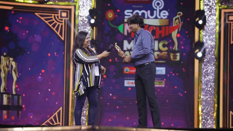 Psycho dedicates to the Visually Challenged – At the Mirchi Music Awards 2021.