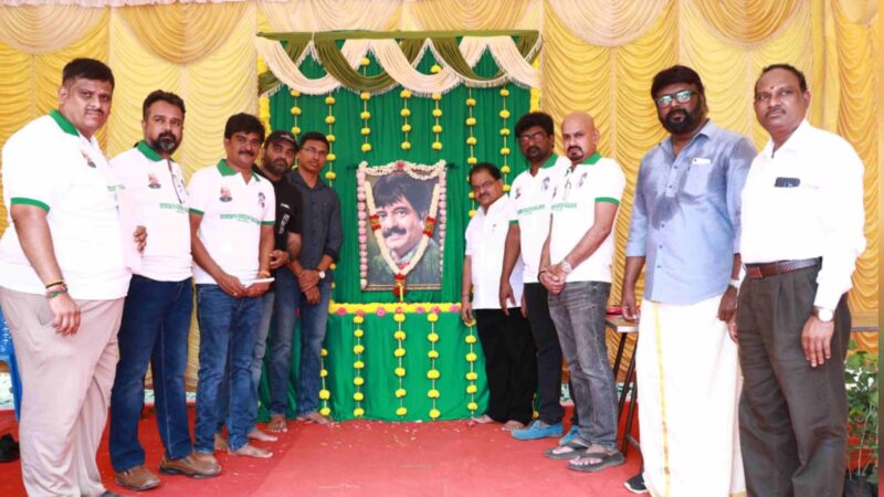 நகைச்சுவை நடிகர் விவேக் நினைவு நாளன்று புத்துயிர் பெற்றிருக்கும் கிரீன் கலாம், 1 கோடி மரங்களை விரைவில் நட திட்டம்.