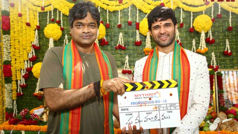 Actor Vijay Deverakonda, Samantha, Shiva Nirvana, Mythri movies’s Family Entertainer Grandly Launched!