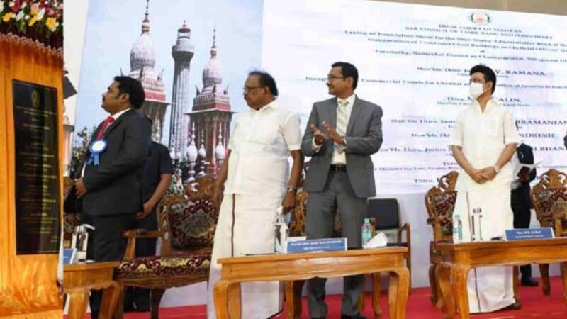 தமிழ் மொழி உயர்நீதி மன்றத்திம் வழக்காடும் மொழியாக ஆக்கப்பட வேண்டும் தமிழக முதல்வர் மு.க.ஸ்டாலின் பேச்சு!