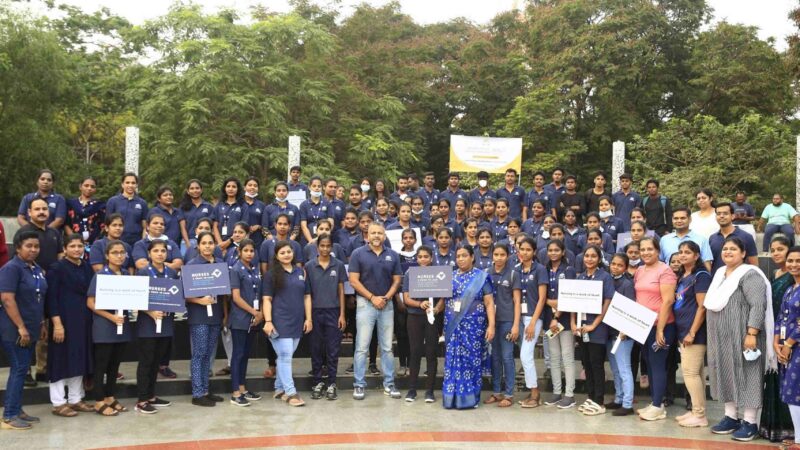 International Nurses Day Walkathon By MGM Healthcare.