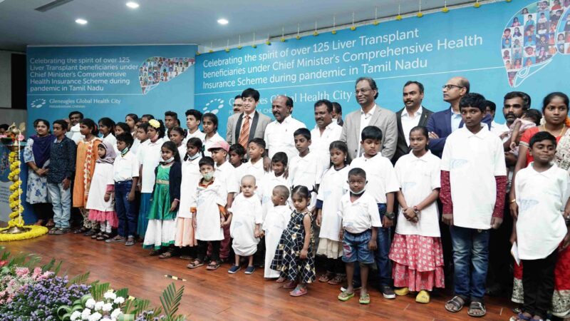 கிளெனீகல்ஸ் குளோபல் ஹெல்த் சிட்டியில் பெருந்தொற்றுக் காலத்தில், முதலமைச்சரின் விரிவான சுகாதாரக் காப்பீட்டுத் திட்டத்தின் கீழ் 125 கல்லீரல் மாற்று அறுவை சிகிச்சைகள் நடைபெற்றன!!