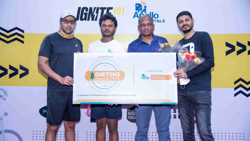 Launch of Apollo Ortho Wellness Circle, a support group for ortho issues, sports injuries & more in the presence of Actor Arya!