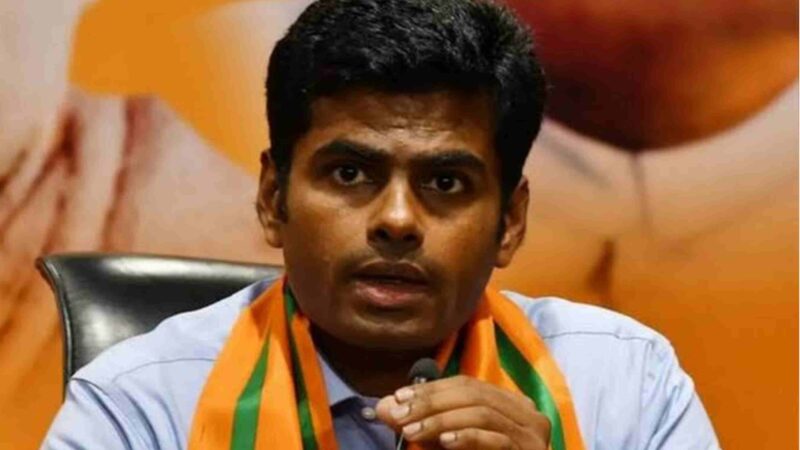 பெட்ரோல் மற்றும் டீசல் விலையை குறைத்த பிரதமர் மோடிக்கு நன்றி தெரிவித்தார் பாஜக தலைவர் அண்ணாமலை !