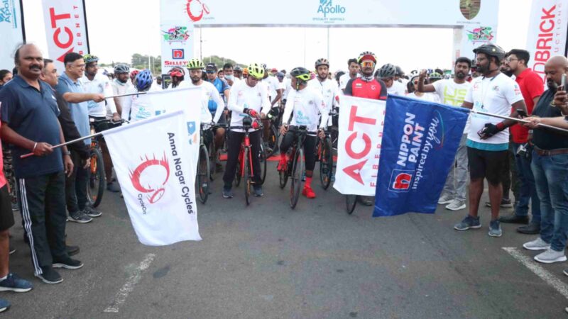 Apollo Speciality Hospitals, Vanagaram organises #Pedal4Balance awareness bicycle rally!