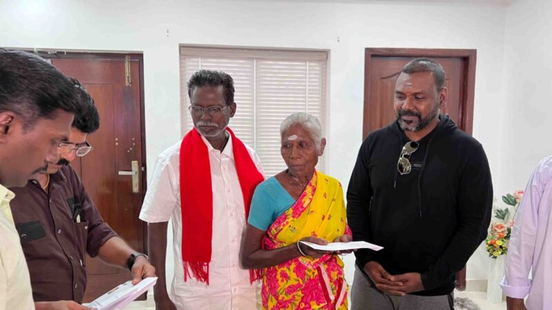 பார்வதி அம்மாளுக்கு கொடுத்த வாக்கை காப்பாற்றிய நடிகர் ராகவா லாரன்ஸ்!