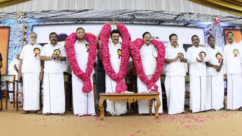 திராவிட முன்னேற்றக் கழகத்தின் தலைவராக மு.க.ஸ்டாலின் இரண்டாவது முறையாக தேர்ந்தெடுக்கப்பட்டுள்ளார்!!!