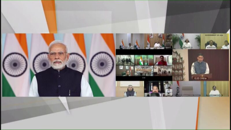 Prime Minister Modi unveils the Logo, Theme and Website for India’s G-20 Presidency .!!