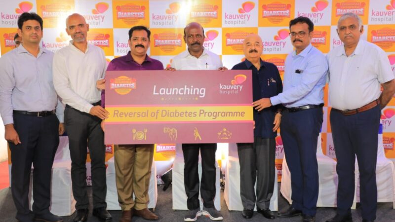 காவேரி மருத்துவமனையில் நீரிழிவு நோயற்ற வாழ்வை திரும்பப் பெறும் செயல் திட்டத்தை மாண்புமிகு சுகாதாரம் மற்றும் குடும்ப நலத்துறை அமைச்சர் திரு. மா. சுப்ரமணியன் தொடங்கி வைத்தார்.!!