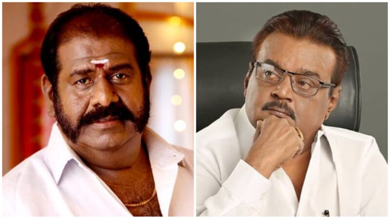 நடிகர் சங்க கட்டிடத்திற்கு, கேப்டன் விஜயகாந்த் பெயரை வைக்க வேண்டும் என நடிகர் மீசை ராஜேந்திரன் கோரிக்கை.!!